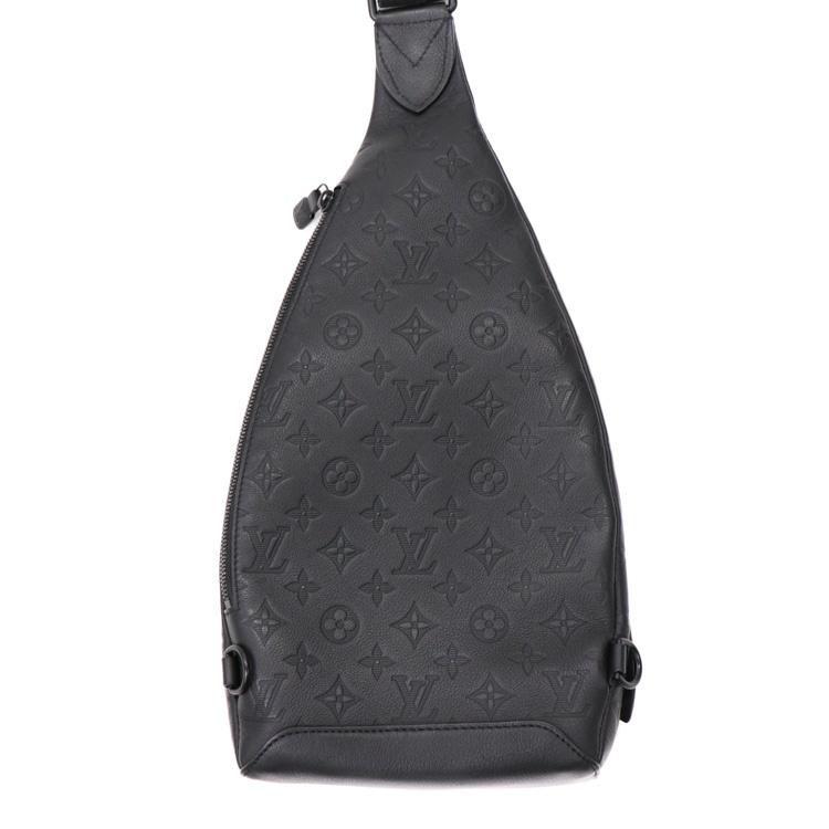 【美品】LOUIS VUITTON モノグラム・シャドウ デュオ・スリングバッグ メンズバッグ ポーチ付 ボディバッグ M21890 ノワール ブラック 5060125j 【中古】_2