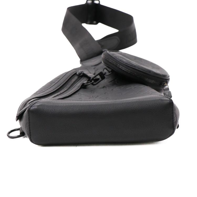 【美品】LOUIS VUITTON モノグラム・シャドウ デュオ・スリングバッグ メンズバッグ ポーチ付 ボディバッグ M21890 ノワール ブラック 5060125j 【中古】_6