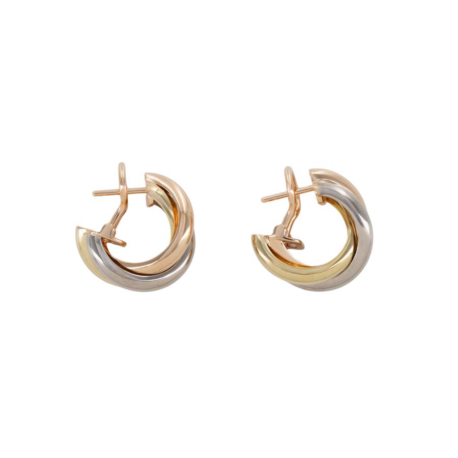 TRINITY（Cartier） 【美品】CARTIER カルティエ トリニティピアス