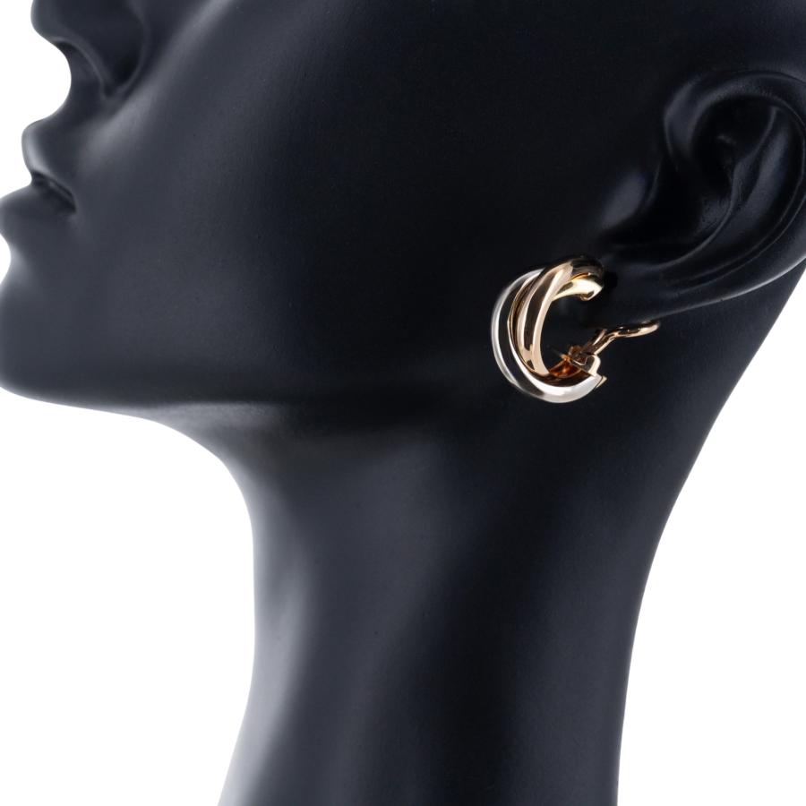 TRINITY（Cartier） 【美品】CARTIER カルティエ トリニティピアス