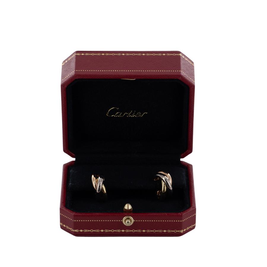 TRINITY（Cartier） 【美品】CARTIER カルティエ トリニティピアス