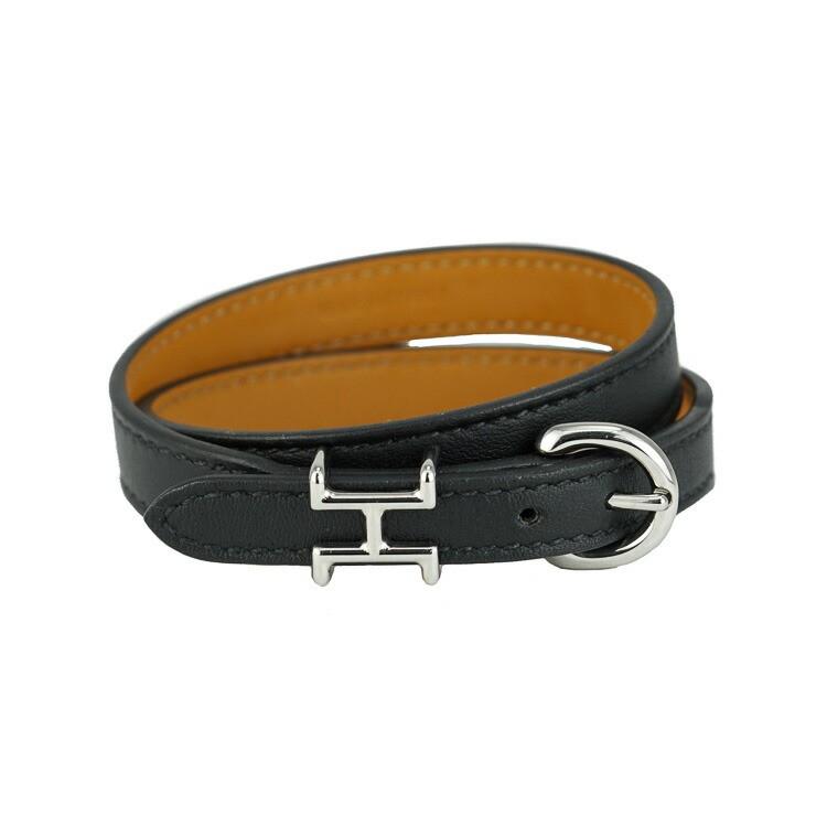 HERMES（エルメス） 【美品】HERMES レザーブレスレット トレンチ