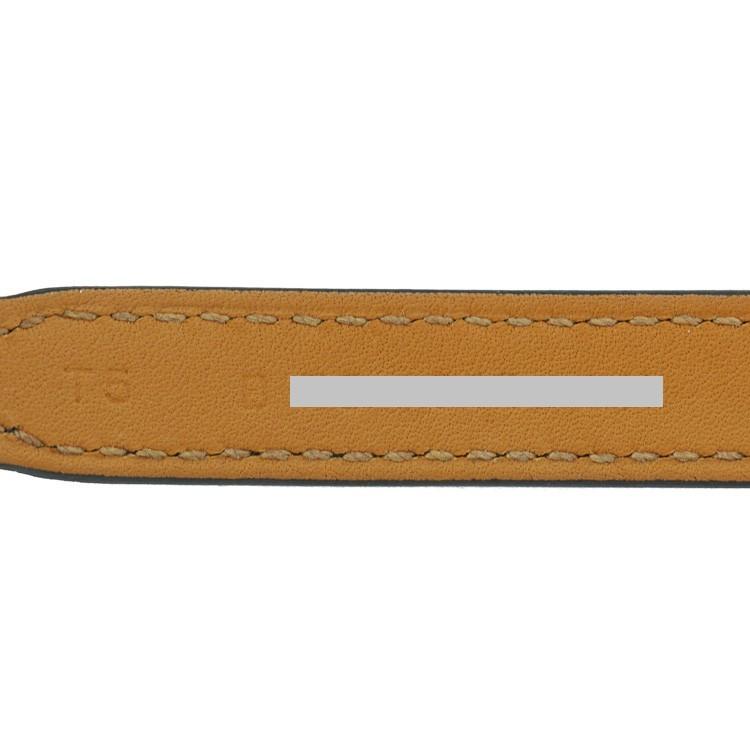 HERMES（エルメス） 【美品】HERMES レザーブレスレット トレンチ