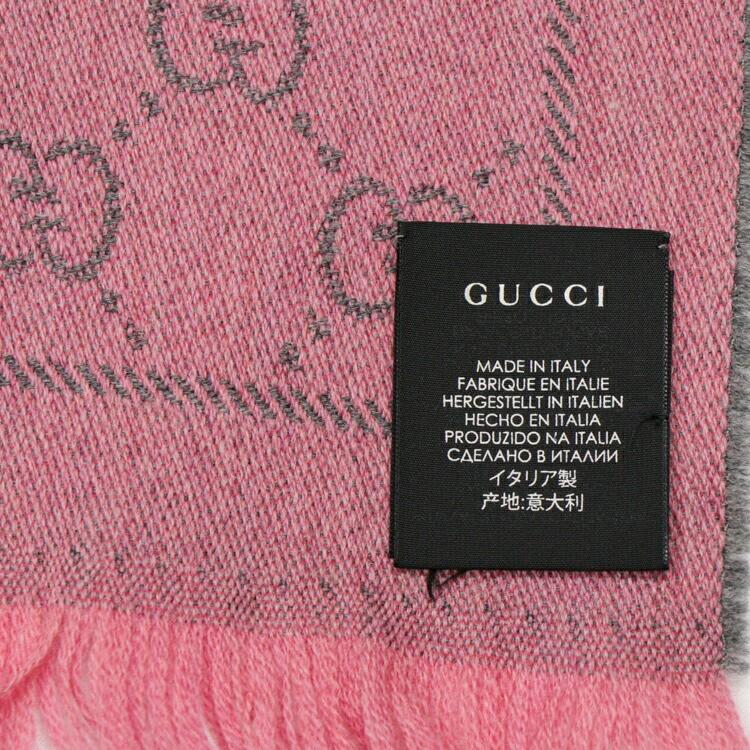 GUCCI（グッチ） 【ほぼ未使用品】GUCCI GG マフラー レディース 