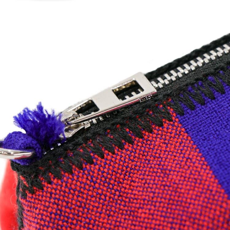 【極美品】LOEWE ノット オン マイ プラネット 300個限定 ミニ エレファント ショルダーバッグ A623C45X05 シュカ ブルー レッド 5442258m【中古】の画像