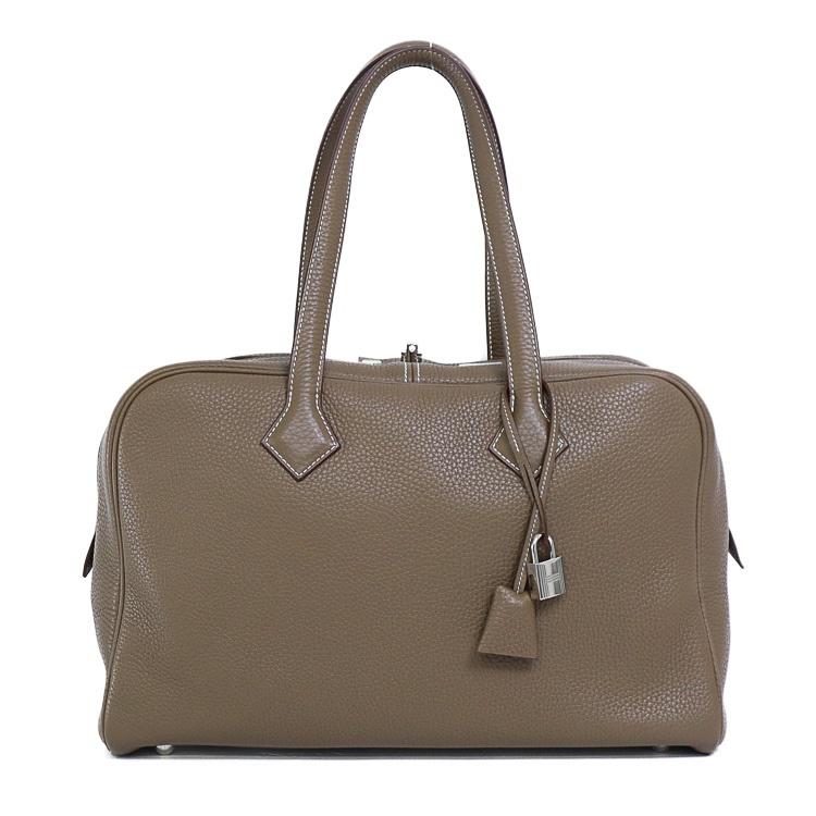 Victoria 【美品】HERMES ヴィクトリア 35 トートバッグ ハンドバッグ