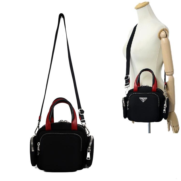 PRADA（プラダ） 【極美品】PRADA マルチポケット ロゴプレート