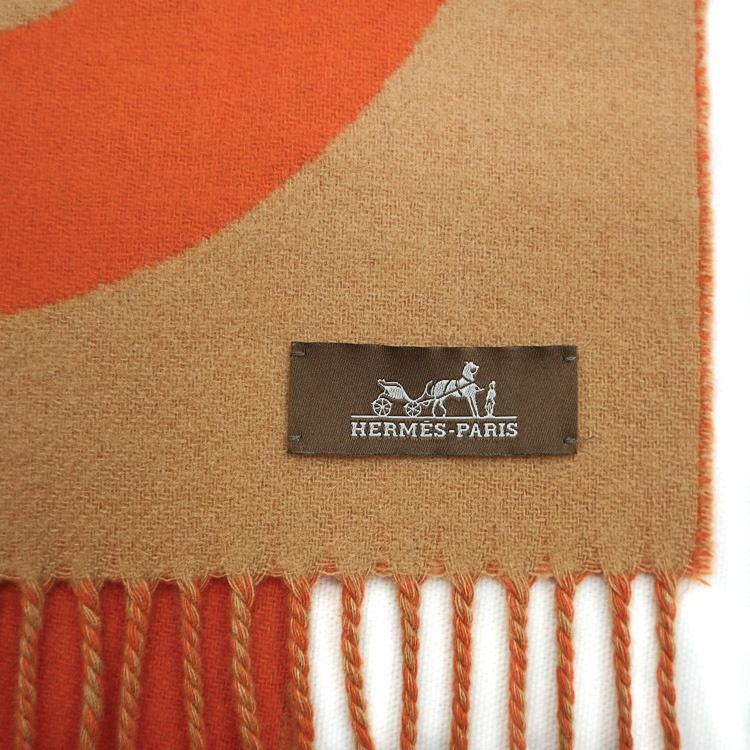 HERMES（エルメス） 【美品】HERMES マフラー Casaque Grand Mors