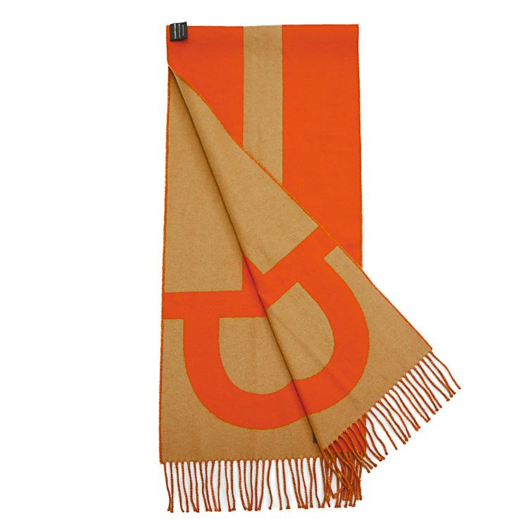 HERMES（エルメス） 【美品】HERMES マフラー Casaque Grand Mors