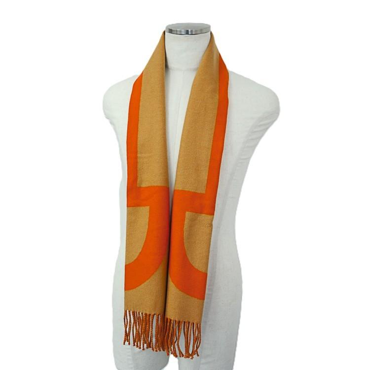 HERMES（エルメス） 【美品】HERMES マフラー Casaque Grand Mors