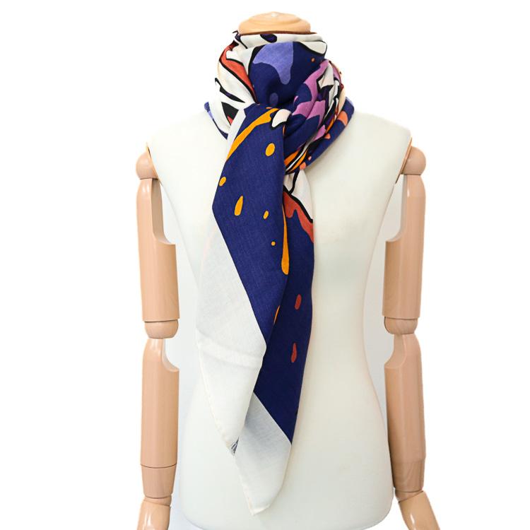 HERMES（エルメス） カレジェアン カレ140 Hermes Graffiti KONGO