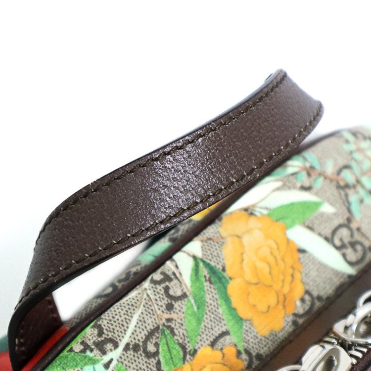 【美品】GUCCI GGスプリーム ティアン バックパック リュック 428027 キャンバス レザー ベージュ ブランドバッグ 5561784m【中古】_4