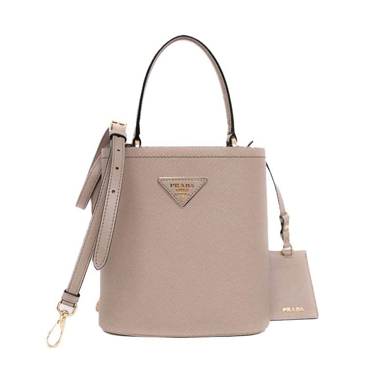 PANIER（PRADA） 【美品】PRADA プラダ パニエ サフィアーノ レザー