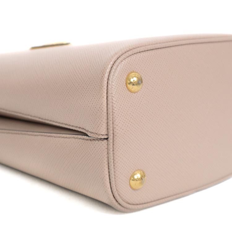 PANIER（PRADA） 【美品】PRADA プラダ パニエ サフィアーノ レザー