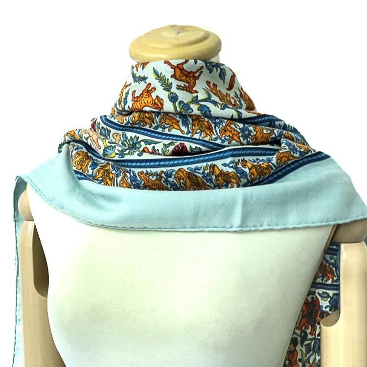 HERMES（エルメス） カレジェアン カレ140 CHASSE EN INDE インドの