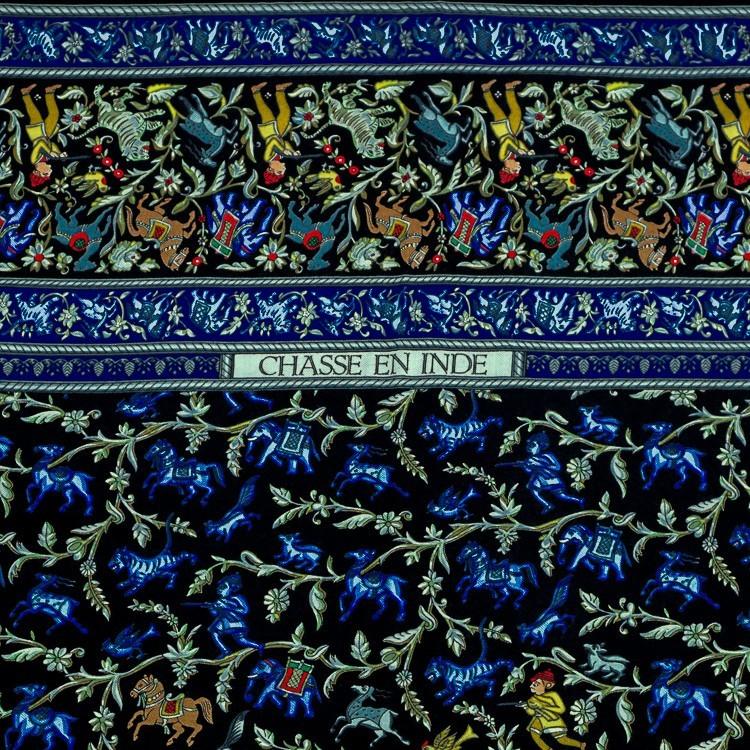 HERMES（エルメス） カレジェアン カレ140 CHASSE EN INDE インドの