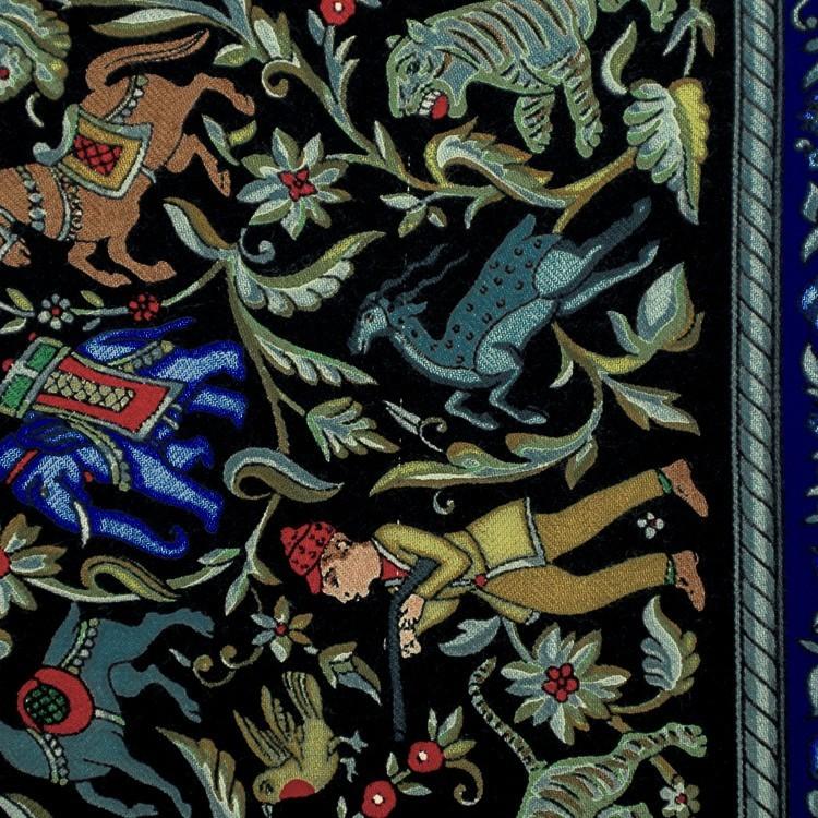 HERMES（エルメス） カレジェアン カレ140 CHASSE EN INDE インドの