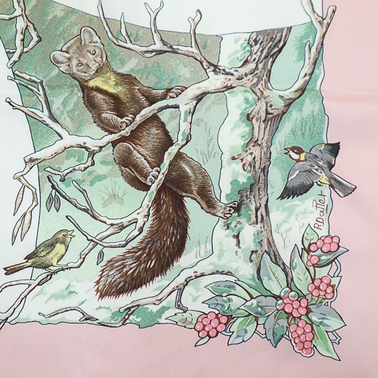 HERMES（エルメス） 【美品】HERMES カレ90 大判スカーフ LES QUATRE