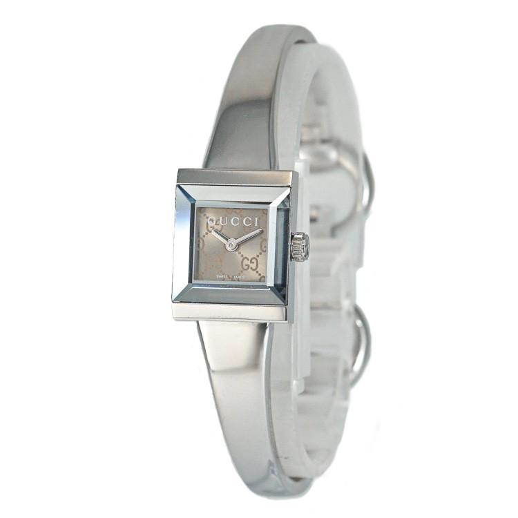 GUCCI（グッチ） 【美品】GUCCI 腕時計 Gフレーム バングルウォッチ