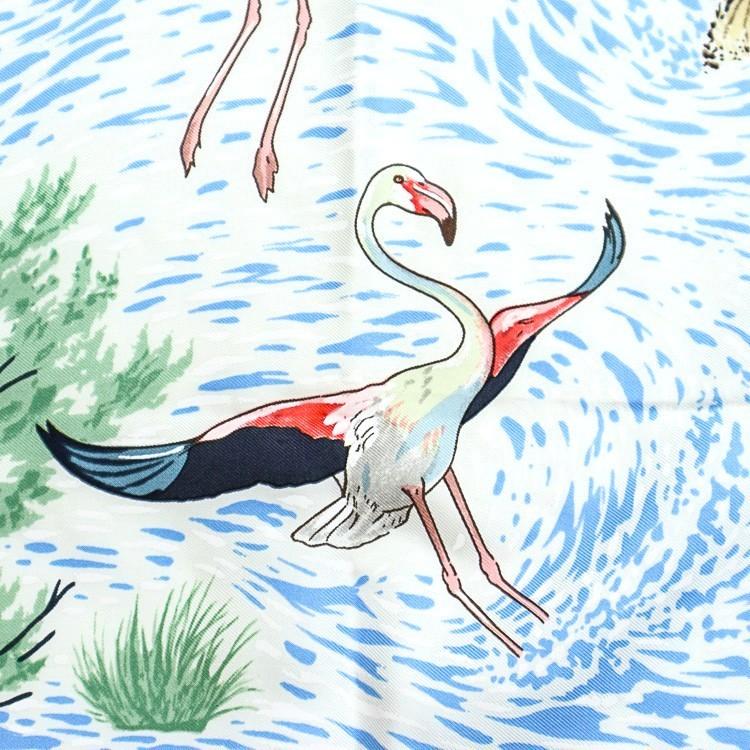 HERMES（エルメス） 【美品】HERMES カレ90 大判スカーフ Lavie