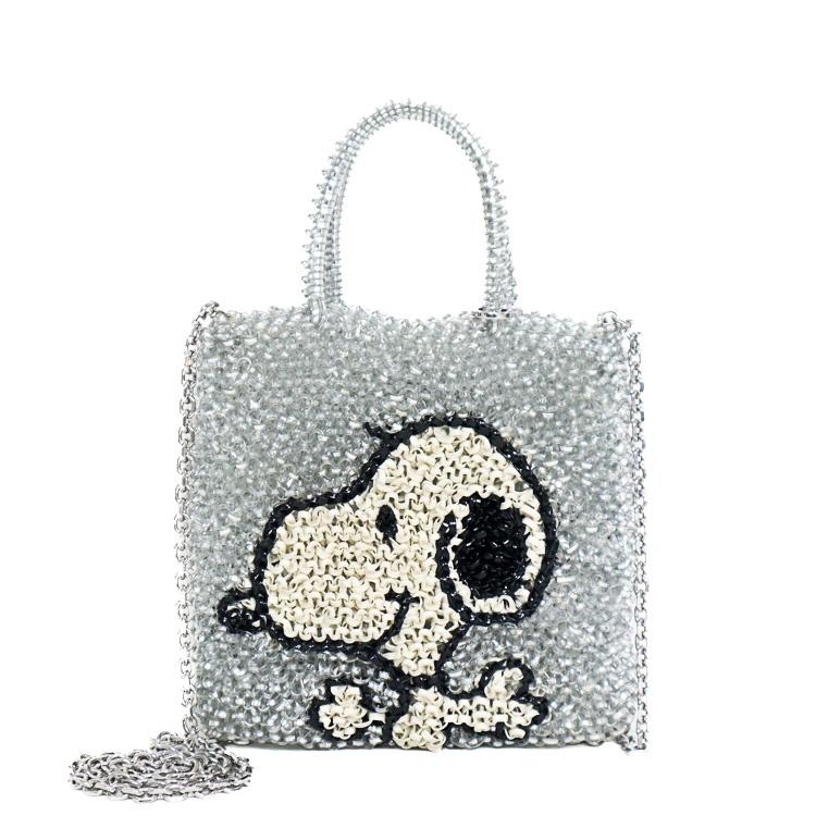 ANTEPRIMA/WIREBAG 【美品】ANTEPRIMA PEANUTS コラボ スヌーピー 