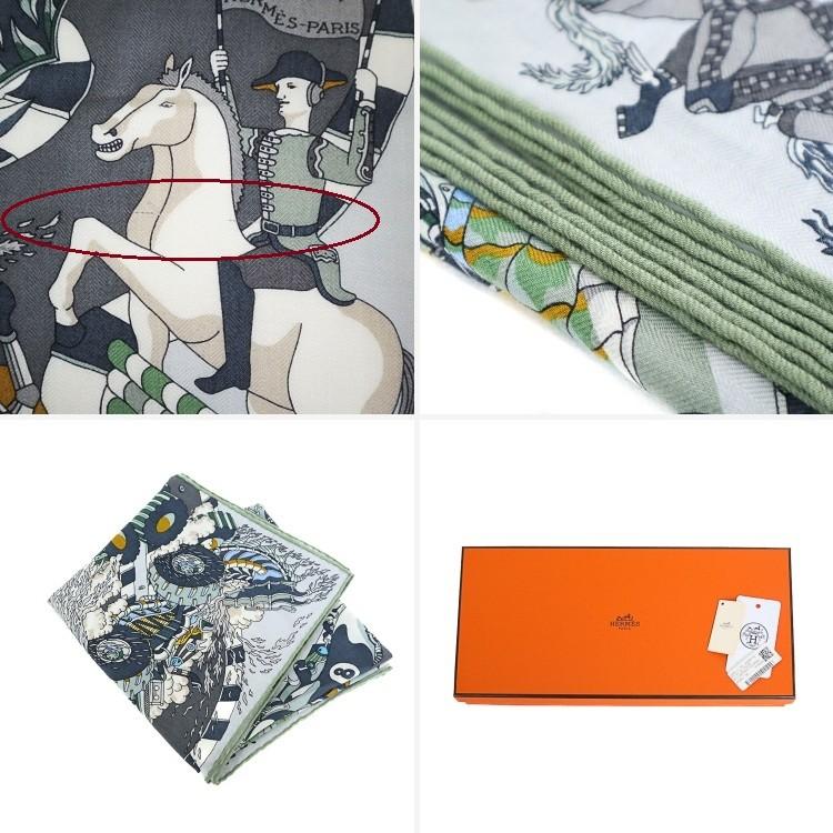 HERMES（エルメス） 【美品】HERMES カレ100 Les As du Volant アス