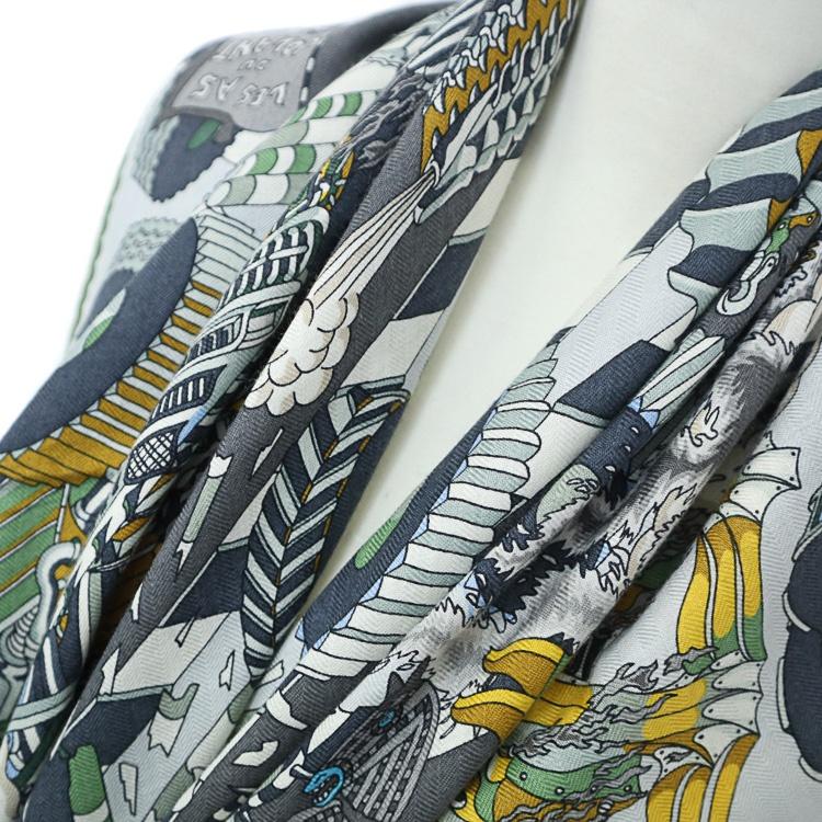 HERMES（エルメス） 【美品】HERMES カレ100 Les As du Volant アス