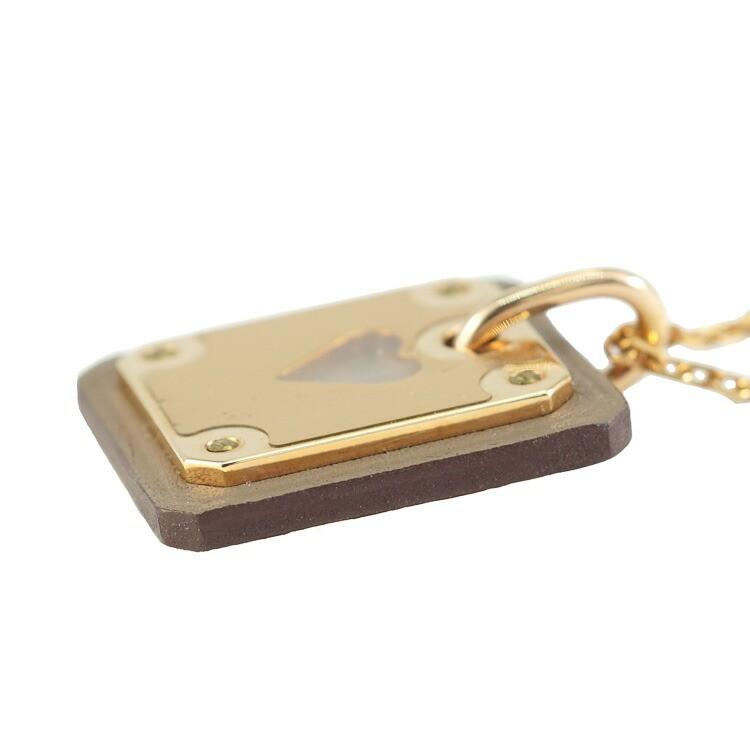 HERMES（エルメス） 【新品同様】HERMES アス ドゥ クール ペンダント 