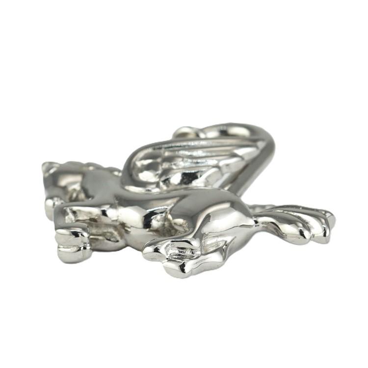 HERMES（エルメス） カデナ ペガサス チャーム メタル シルバー