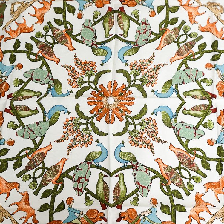 HERMES（エルメス） 【美品】 カレ90 大判スカーフ EARLY AMERICA 古き