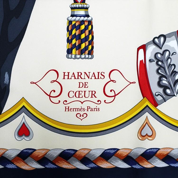 HERMES（エルメス） 【未使用品】 カレ90 大判スカーフ Harnais de