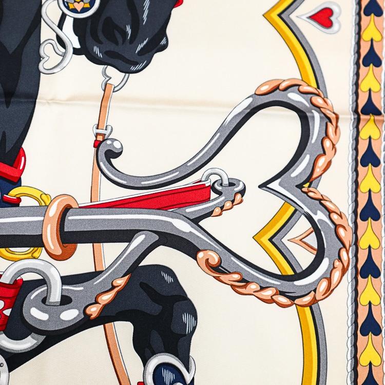HERMES（エルメス） 【未使用品】 カレ90 大判スカーフ Harnais de
