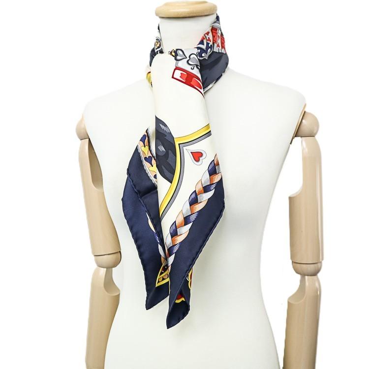 HERMES（エルメス） 【未使用品】 カレ90 大判スカーフ Harnais de