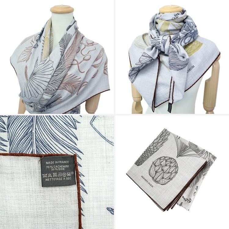 HERMES（エルメス） 【美品】 カレジェアン カレ140 INDEX PALMARUM