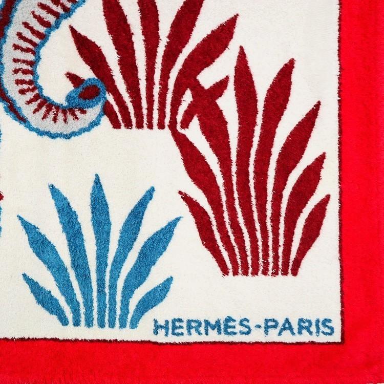 HERMES（エルメス） タオルケット ビーチタオル ゾウ ブランケット