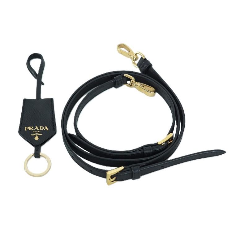 【美品】PRADA シンボル エンブロイダリー ジャガードファブリック ミニバッグ レディースバッグ ショルダーバッグ 2Way 1BA355 ブラック 6083117j_10