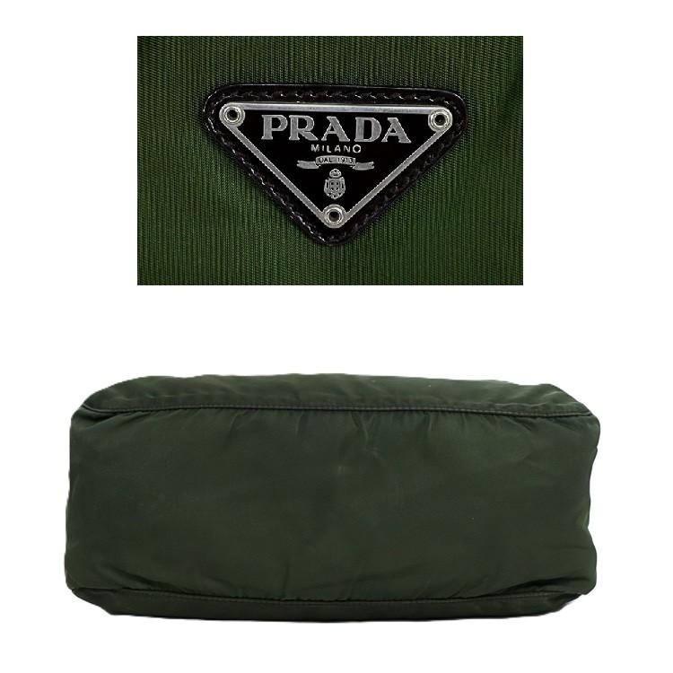 PRADA（プラダ） トライアングルロゴ 三角ロゴ プレート ハンドバッグ
