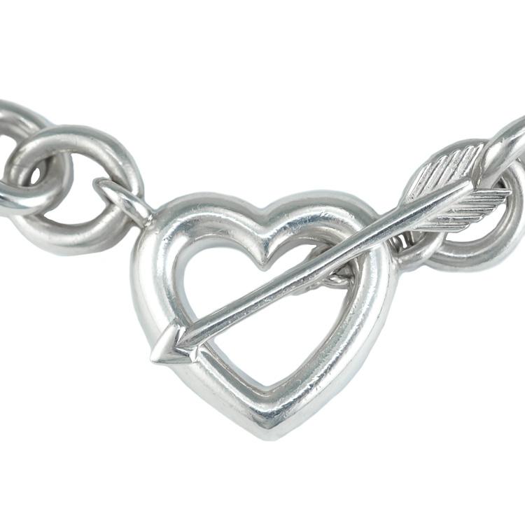 TIFFANY&Co.（ティファニー） ハートアロー トグルチェーン ネックレス