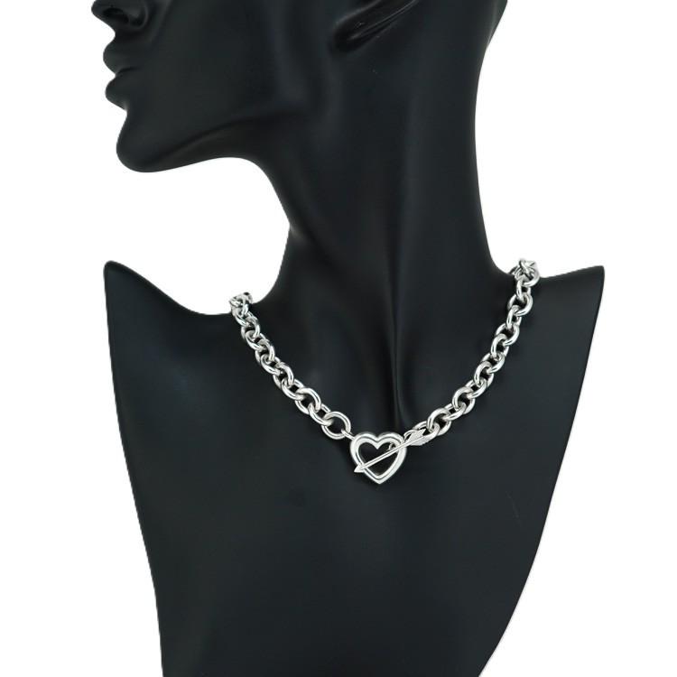 Tiffany & Co. ハートトグルネックレス TIFFANY&Co.（ティファニー） ハートアロー トグルチェーン ネックレス