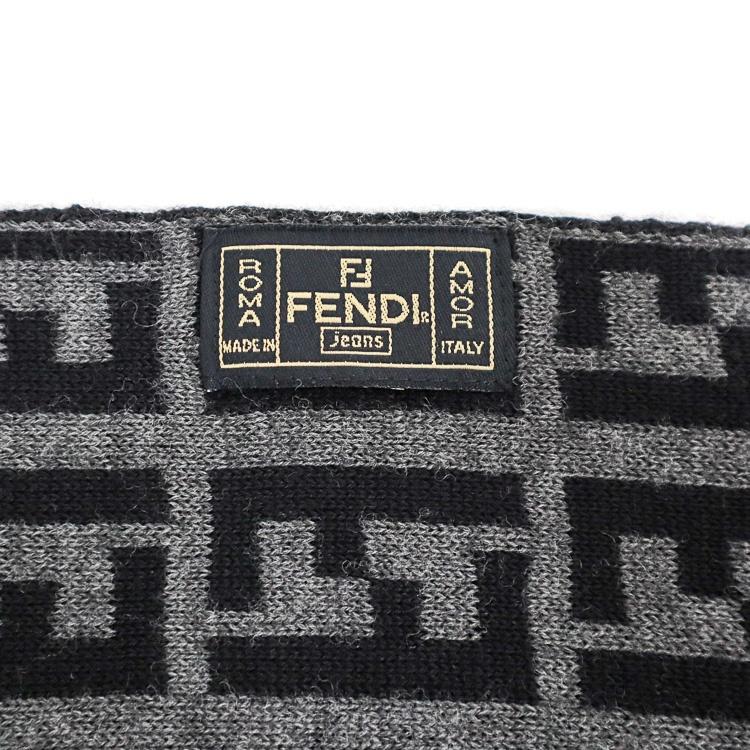 FENDI（フェンディ） 【美品】FENDI マフラー ストール ズッカ柄