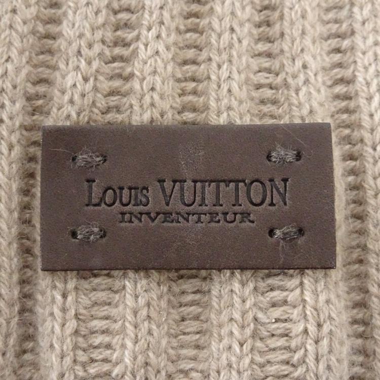 LOUIS VUITTON（ルイ・ヴィトン） 【極美品】LOUIS VUITTON ニット帽子