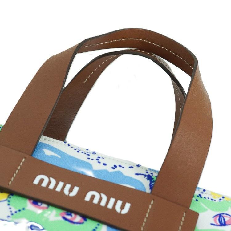 miu miu（ミュウミュウ） 【美品】MIU MIU カナパ 2WAY ハンドバッグ