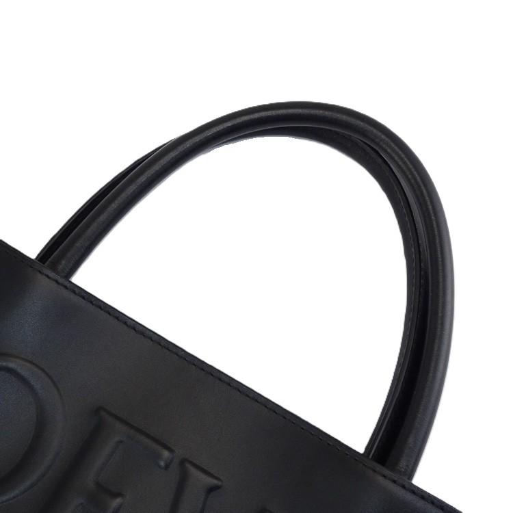 ロエベ LOEWE スタンダード A4 トートバッグ 2WAY ハンドバッグ レザー ブラック  ユニセックス 6171512j 【中古】の画像