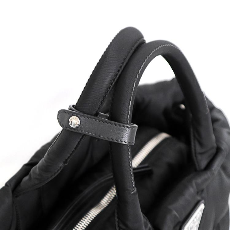 PRADA（プラダ） 【美品】PRADA ボンバー トートバッグ ハンドバッグ