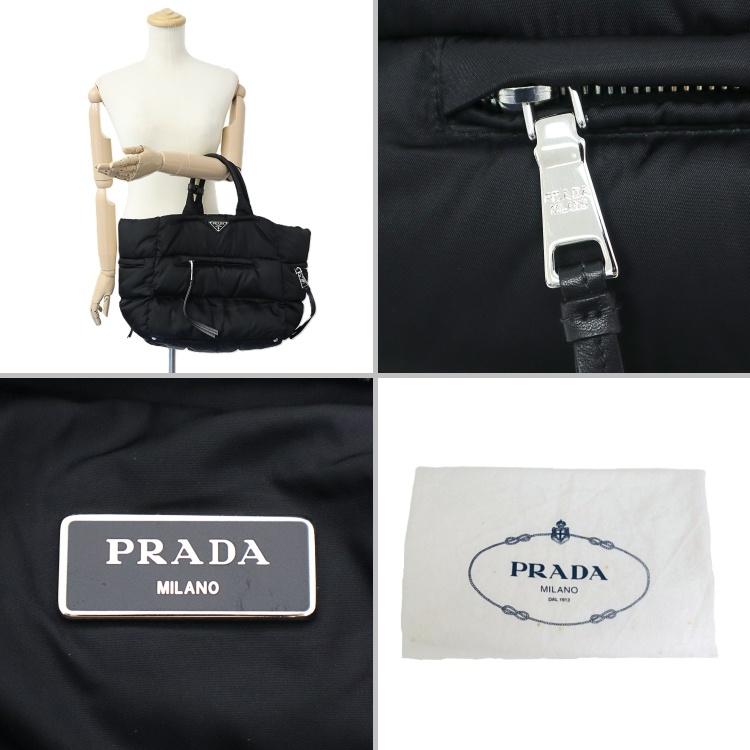 PRADA（プラダ） 【美品】PRADA ボンバー トートバッグ ハンドバッグ