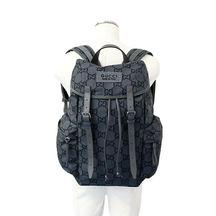 【正規品】GUCCI ブラックナイロンリュック バックパック GUCCI（グッチ） 【美品】GUCCI バッグパック リュック GGリップス