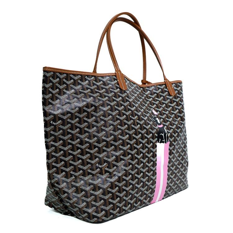 GOYARD（ゴヤール） 【極美品】ゴヤール サンルイGM マカージュ 犬