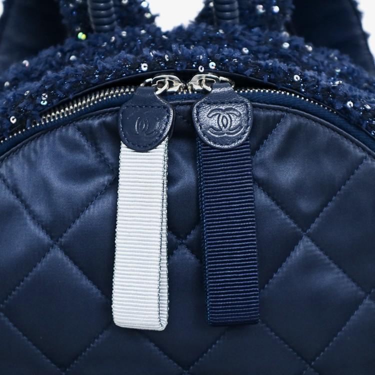 美品】 シャネル マトラッセ スパンコール バッグパック リュック