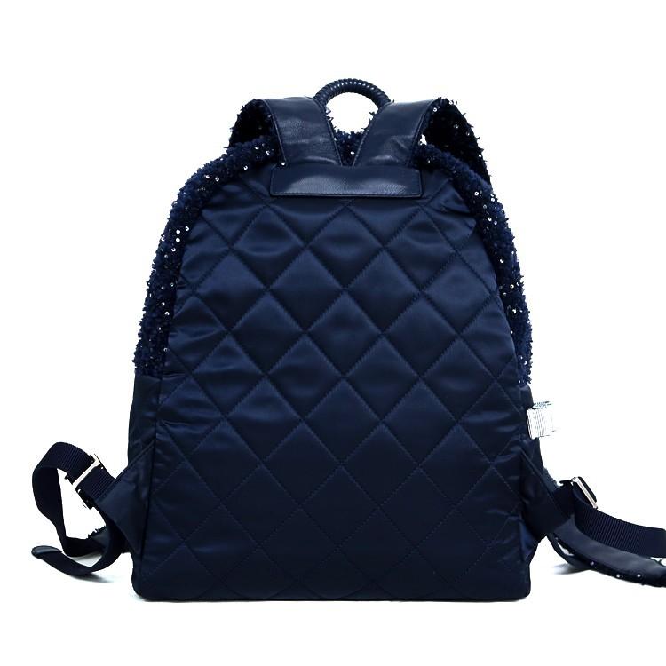 美品】 シャネル マトラッセ スパンコール バッグパック リュック
