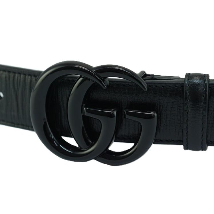GUCCI（グッチ） 【美品】GUCCI ベルト GGマーモント ダブルG 414516